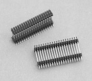 596-DB series - Pin header strips 1.0mm pitch Dual body Dip & SMT Type - Weitronic Enterprise Co., Ltd.